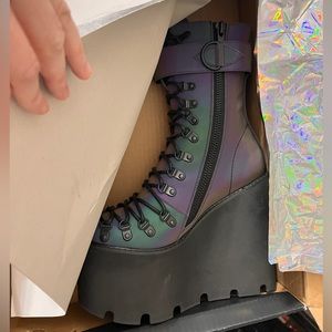 Club Exx Prism Reflective Traitor Boots